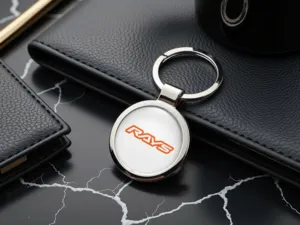 Rays Personalised Keychain Pro Custom Logo Premium